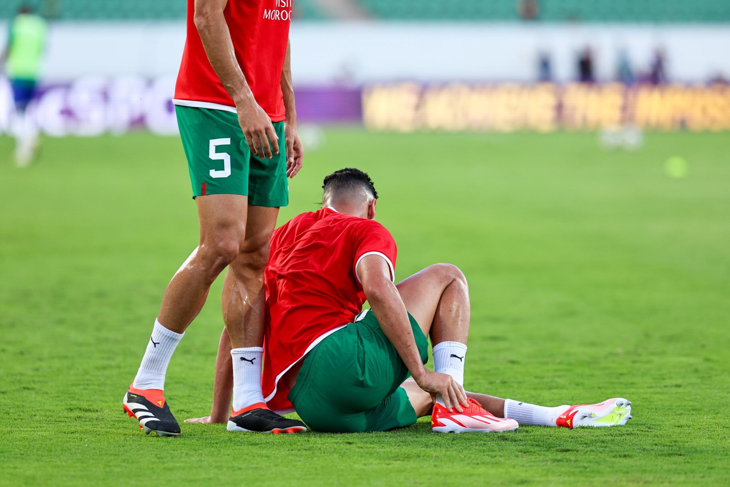 أشرف داري - منتخب المغرب (تصوير عمر الناصري)