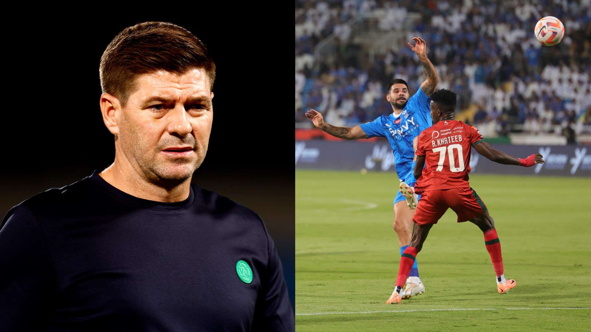 Steven Gerrard - Al Hilal VS Al Ettifaq FC