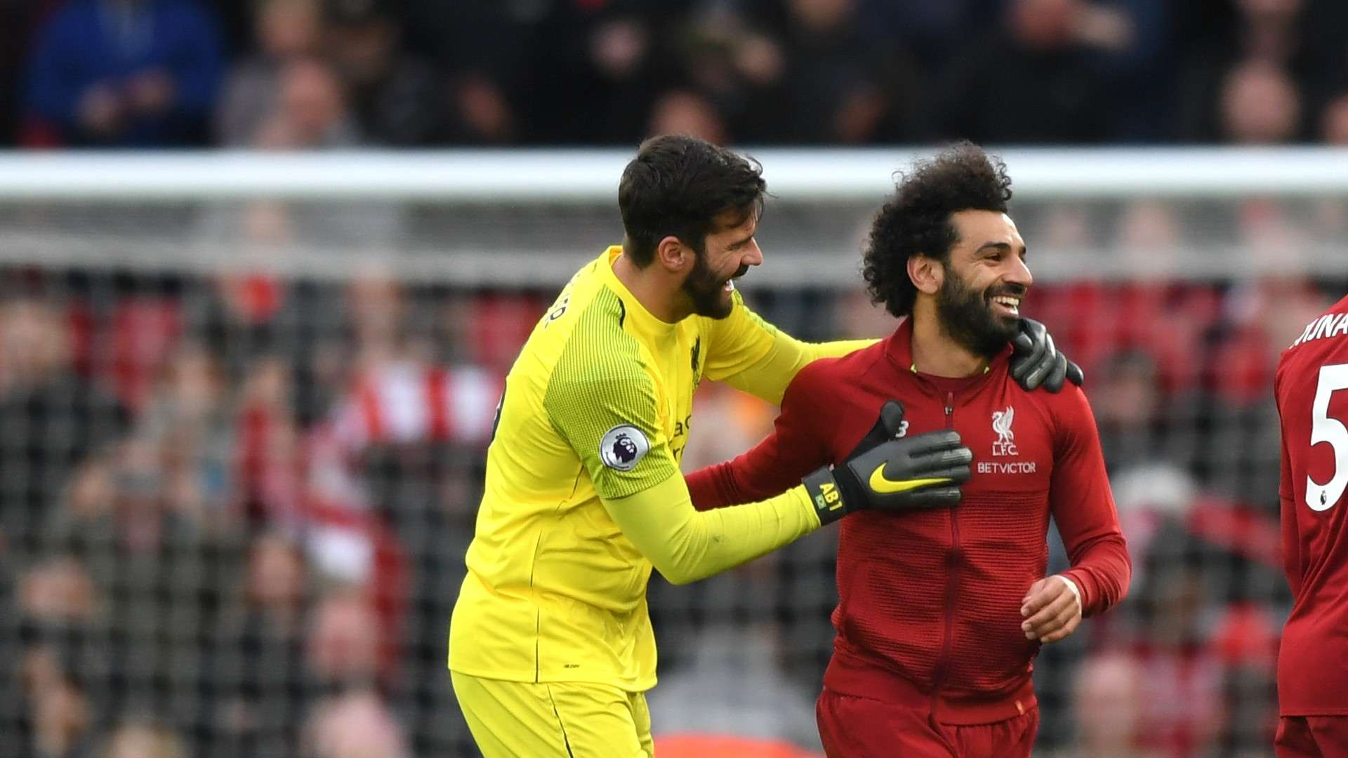 alisson salah liverpool