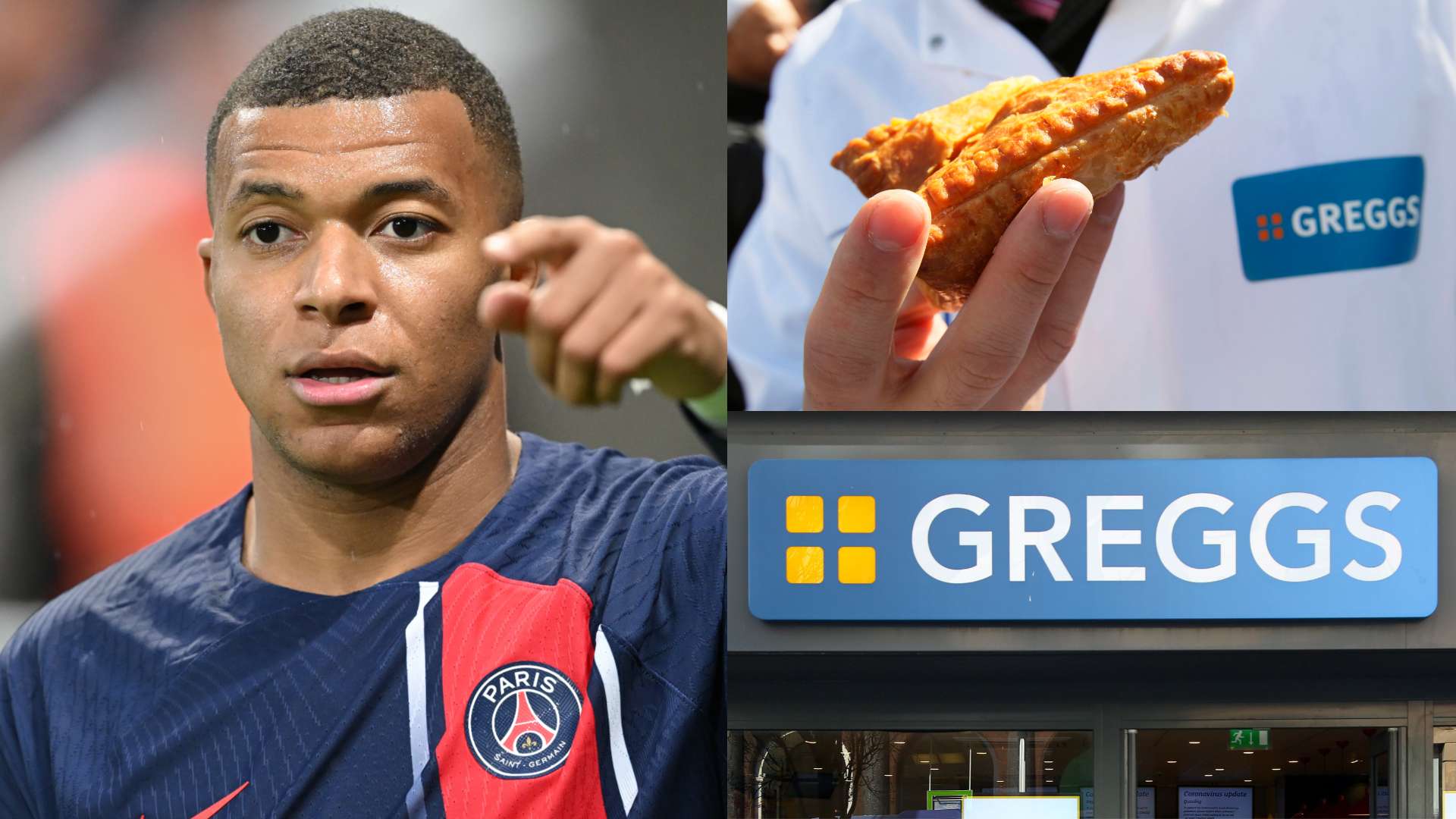 Kylian Mbappe Greggs