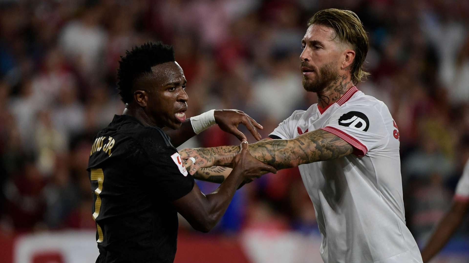 Sergio Ramos Vinicius Sevilla Real Madrid