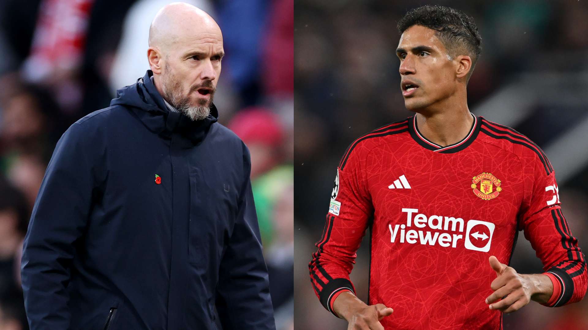 Erik ten Hag Varane split