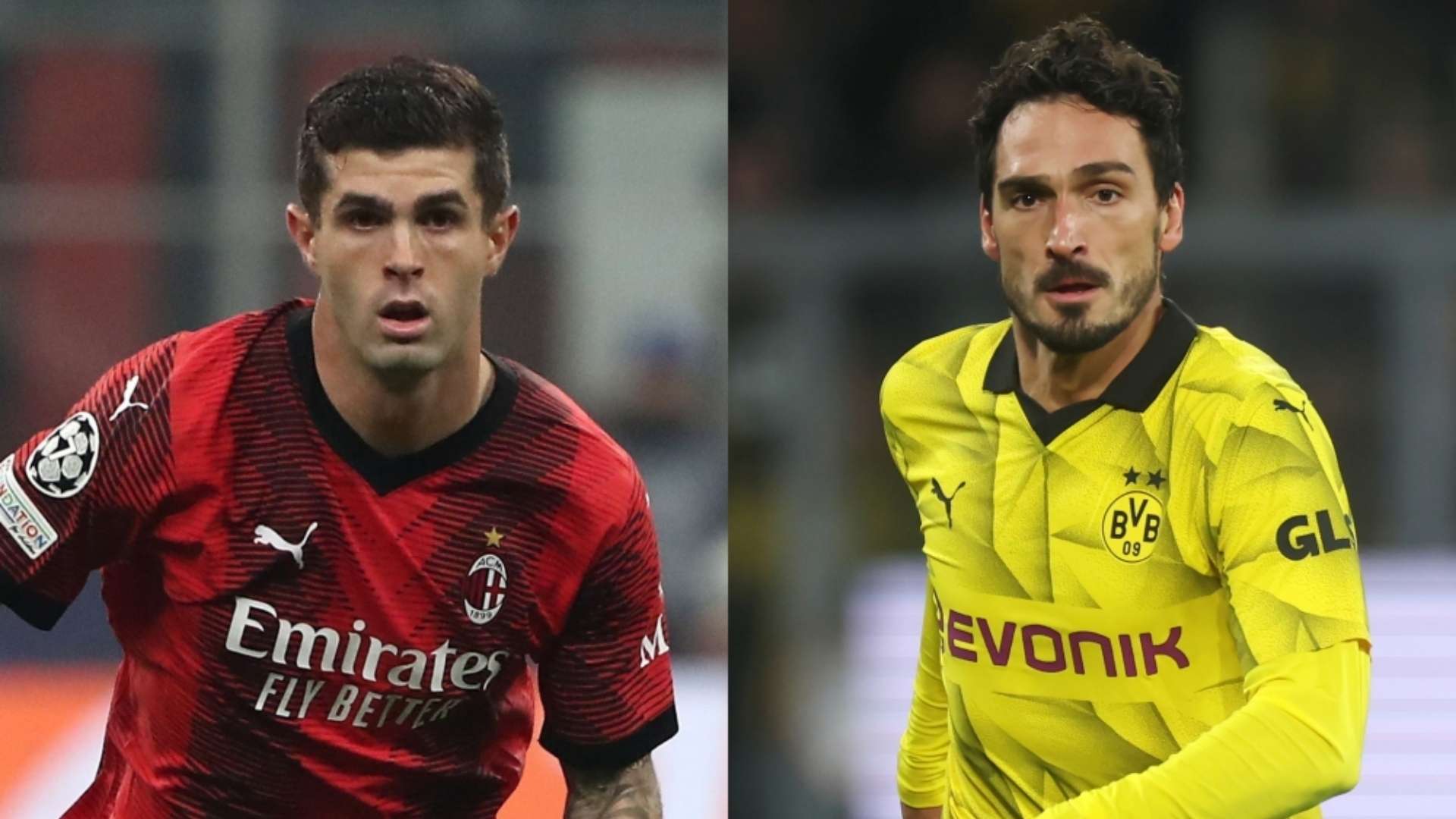 Christian Pulisic Milan Mats Hummels Borussia Dortmund