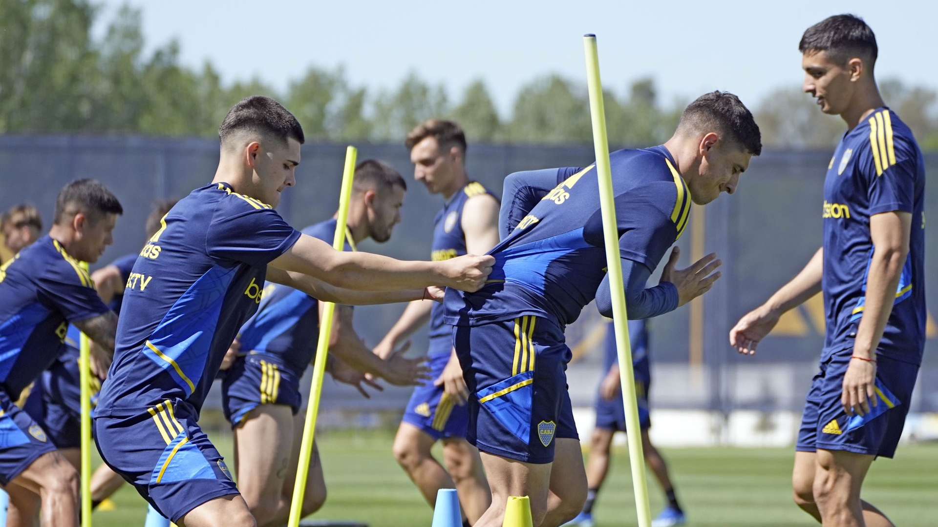 Boca Entrenamiento 2023