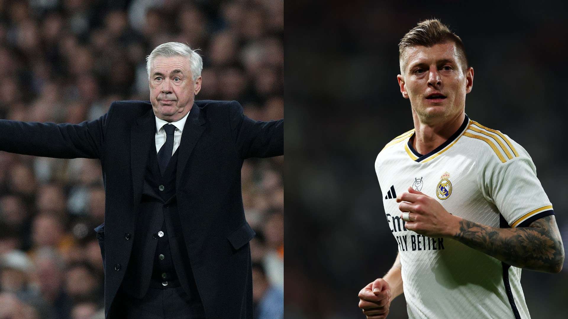 Toni Kroos Carlo Ancelotti Real Madrid 2024