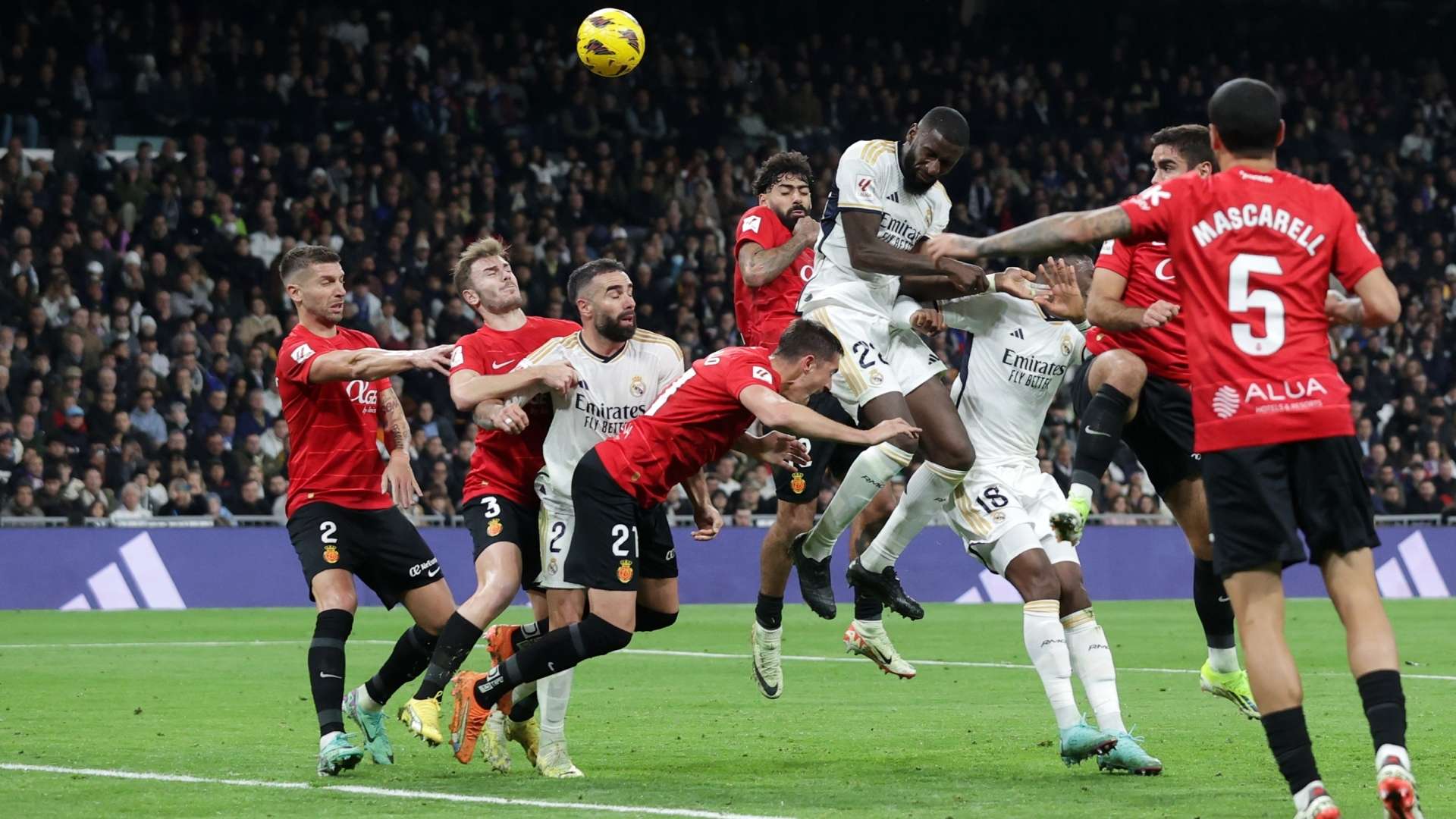 Real Madrid Mallorca Rudiger