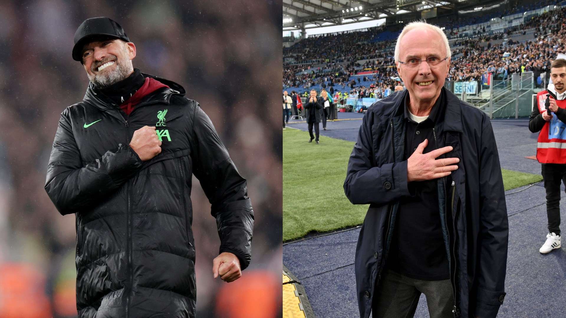 Jurgen Klopp - Sven Goran Eriksson