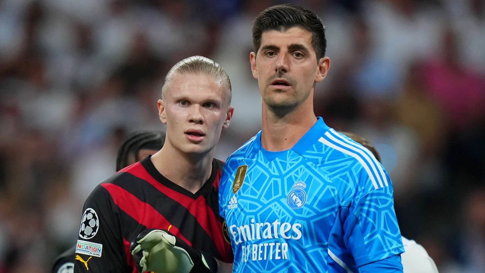 Courtois haaland