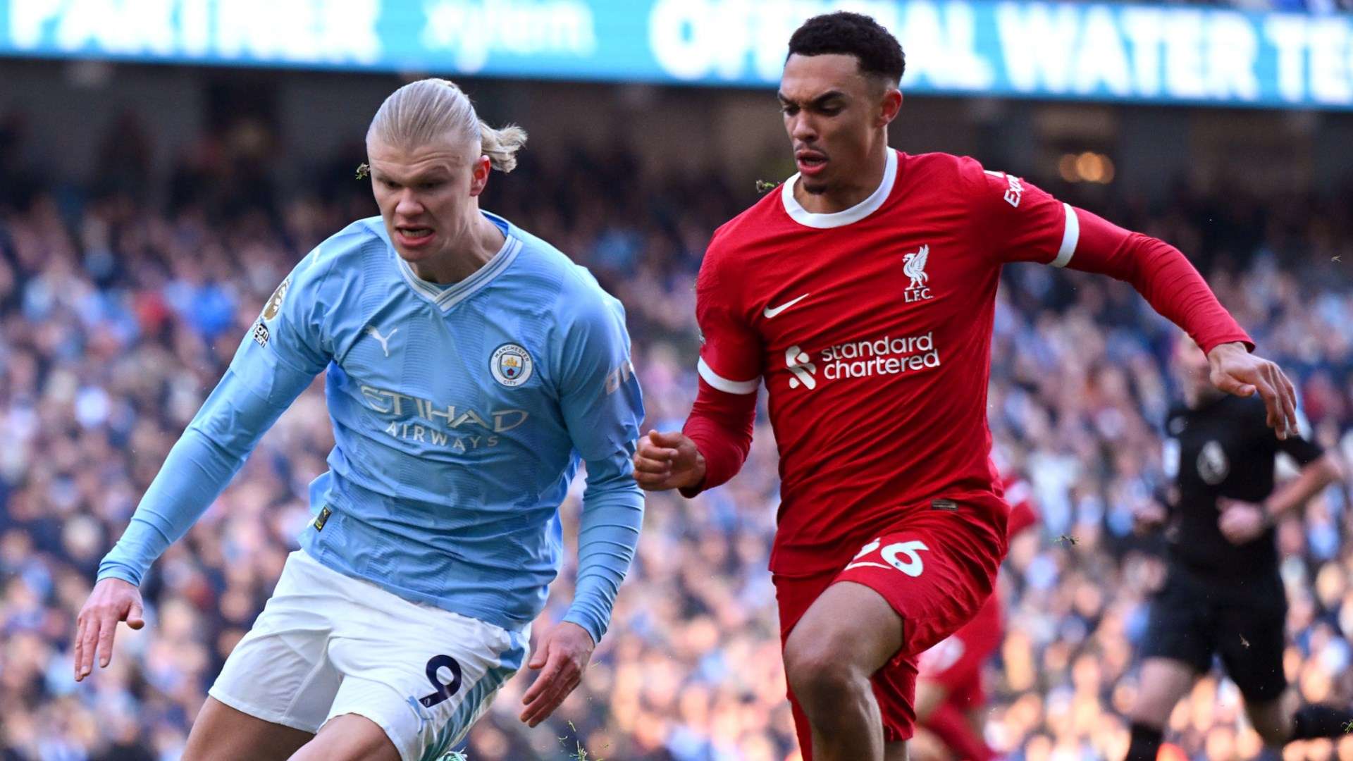 Erling Haaland Trent Alexander-Arnold Man City Liverpool