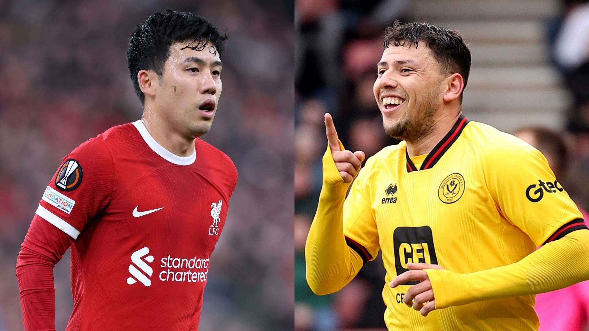 Wataru Endo Liverpool Gustavo Hamer Sheffield United