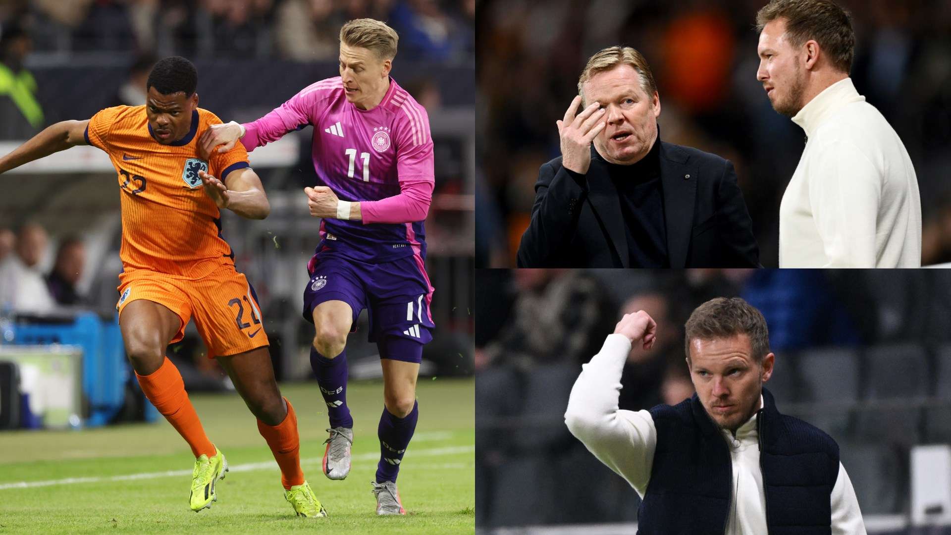 Germany Nagelsmann Netherlands Ronald Koeman 2024