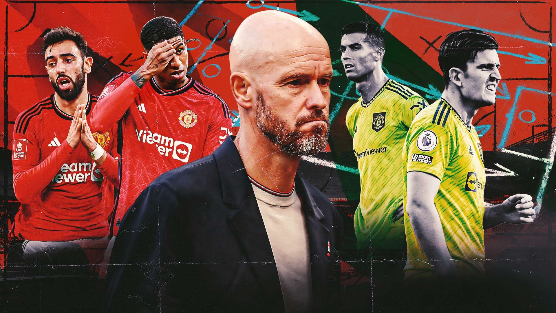 Ten Hag Man Utd style GFX