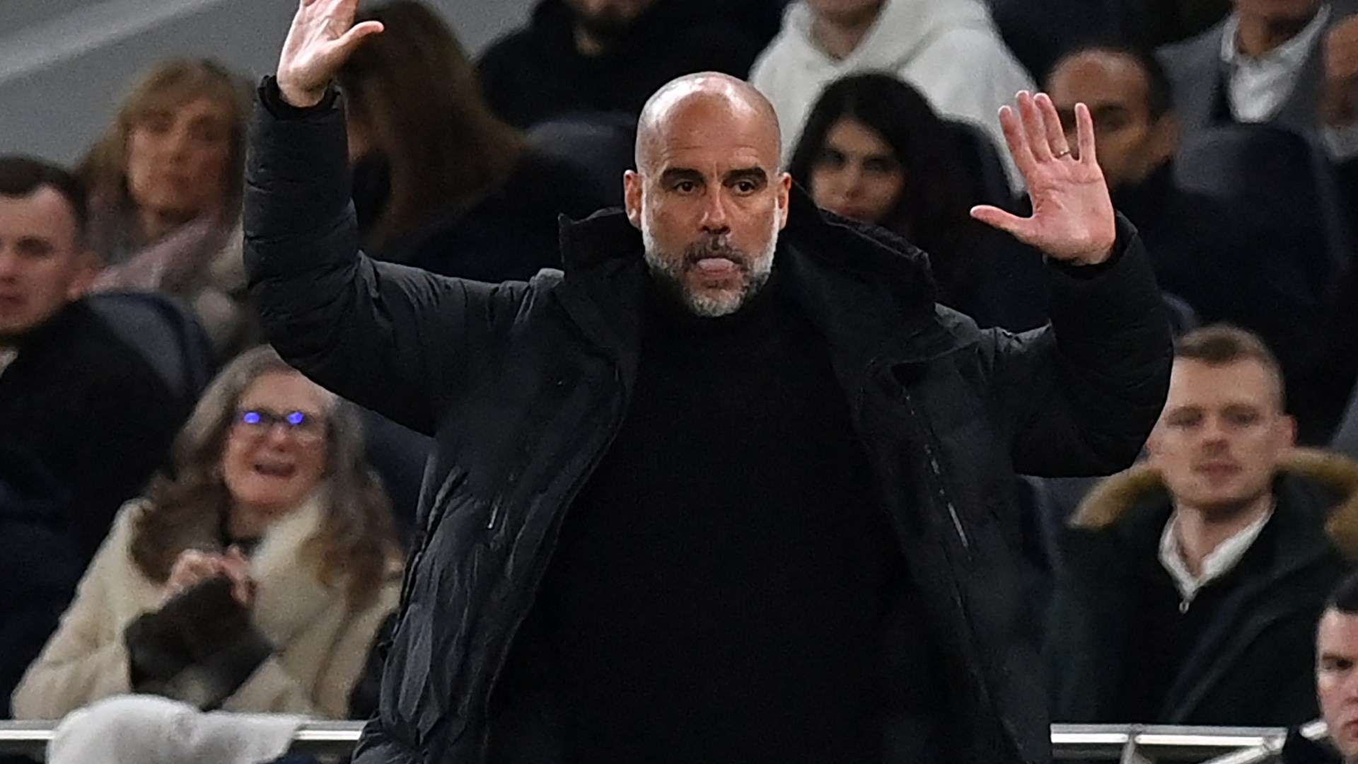 Tottenham Man City Pep Guardiola