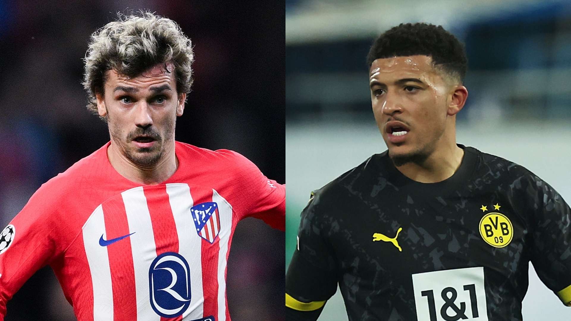 Antoine Griezmann Atletico Madrid Jadon Sancho Dortmund