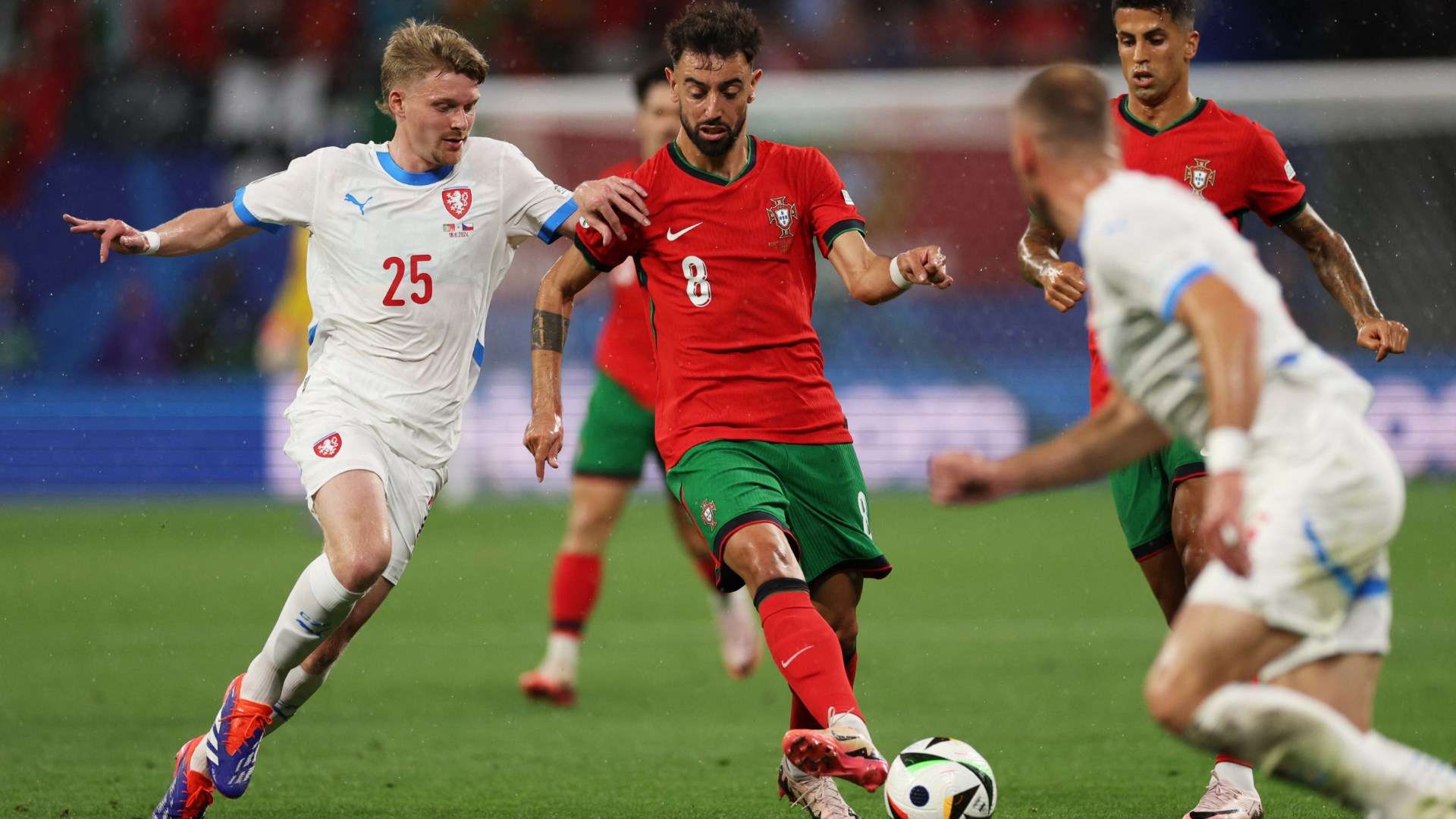 Bruno Fernandes Portugal Czech Republic Euro 2024