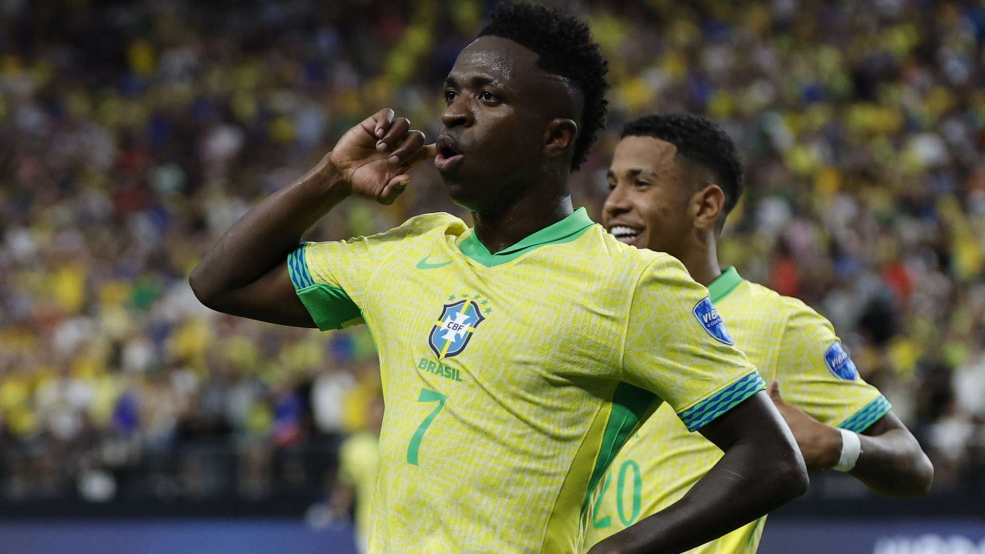 Vinicius Junior, Brasil Paraguai Copa America 2024