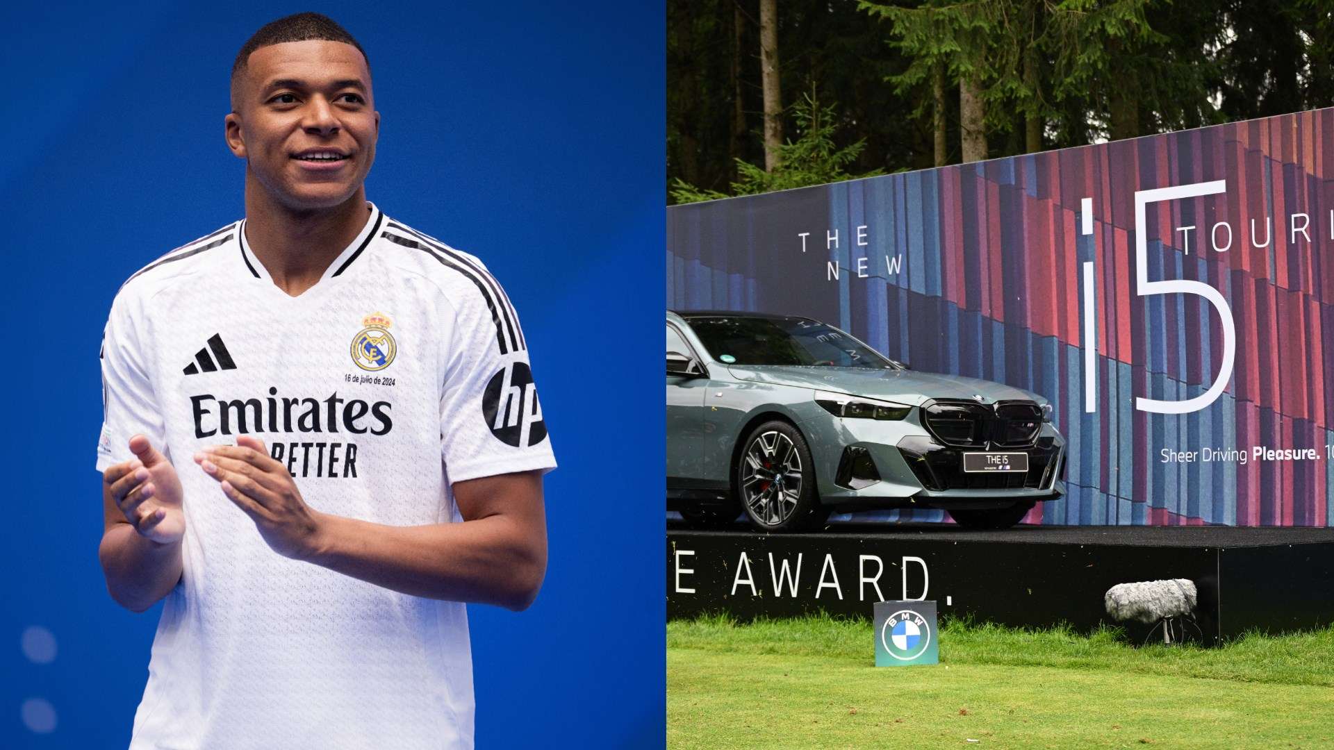 Kylian Mbappe BMW gfx