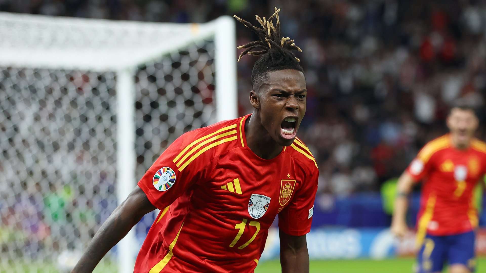 Nico Williams Spain England Euro 2024