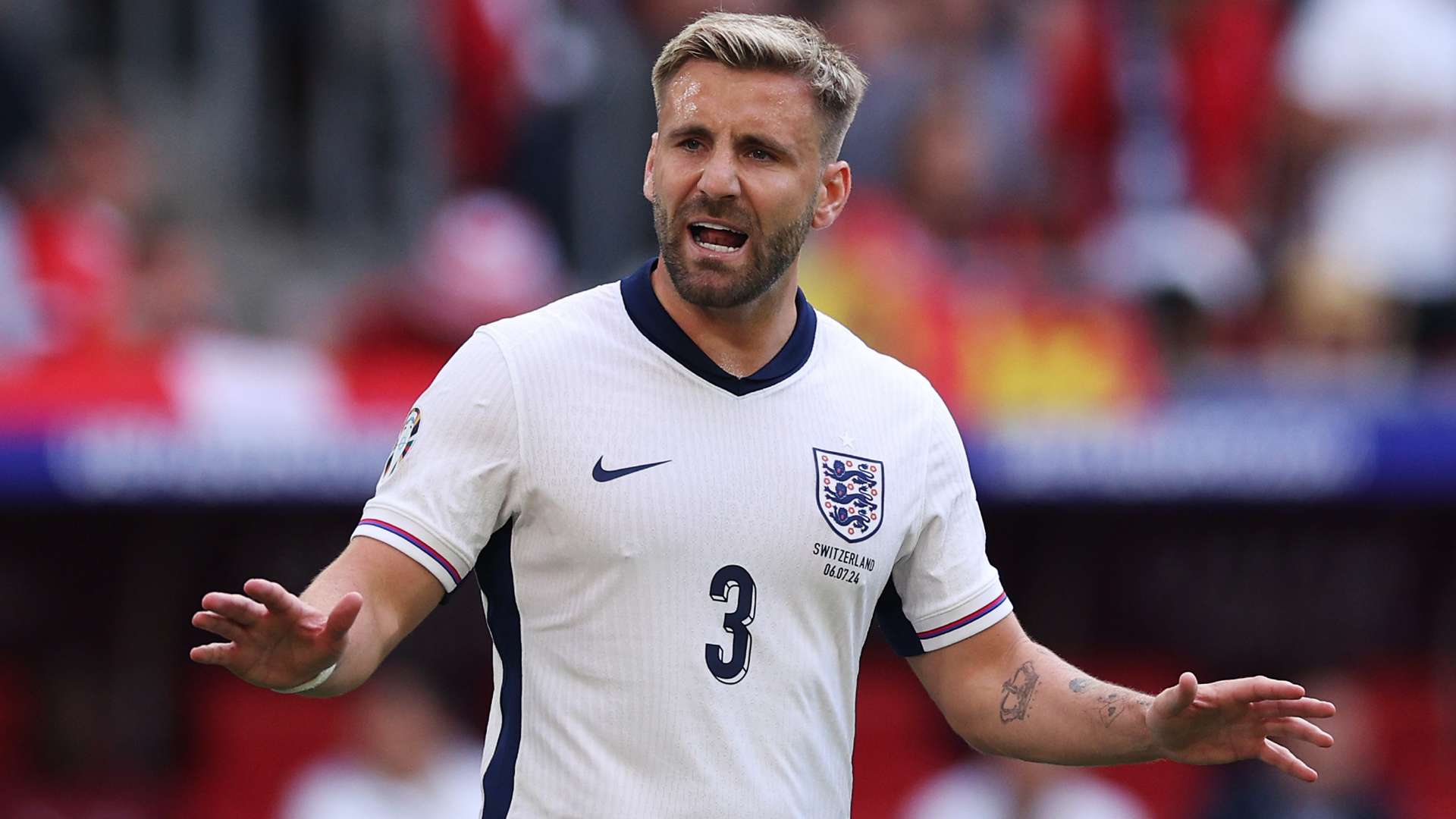 Luke Shaw England 2024