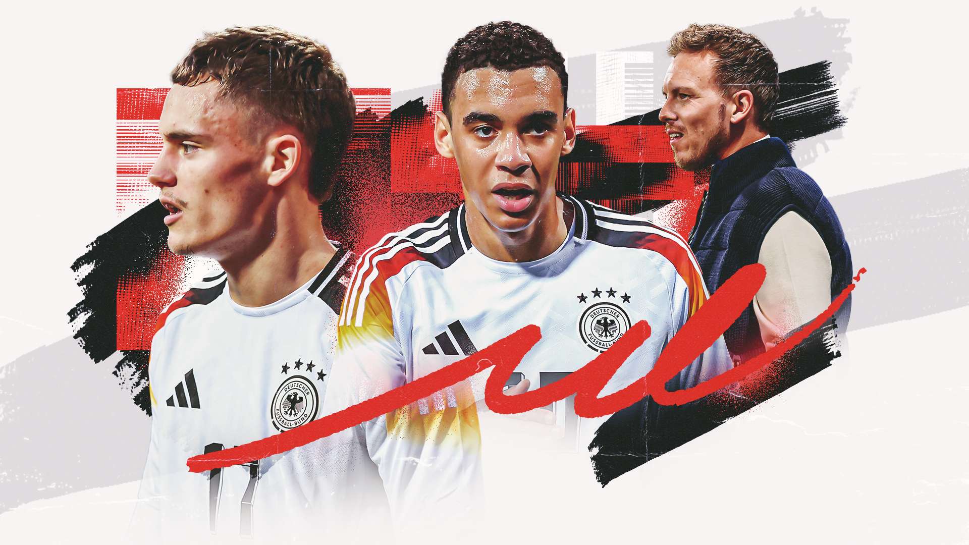 Jamal Musiala Florian Wirtz Germany GFX