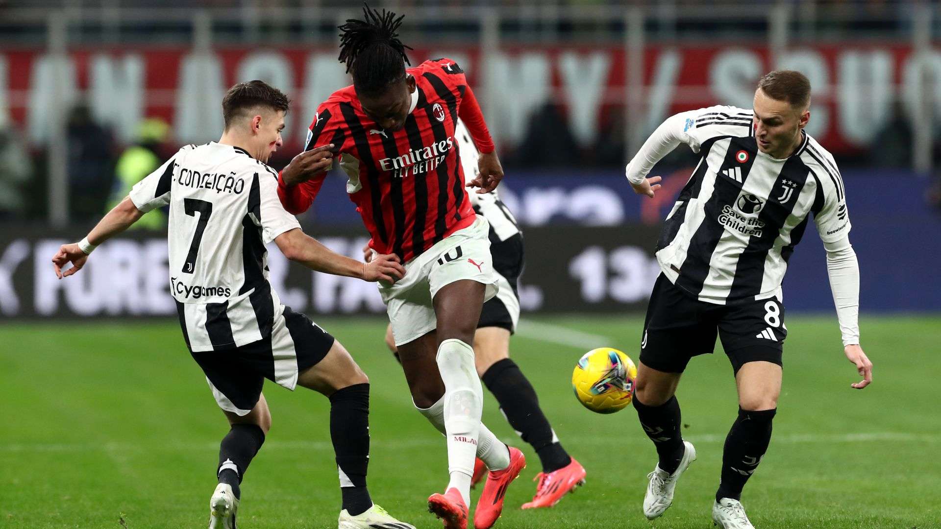 Rafael Leao Milan Juventus Serie A