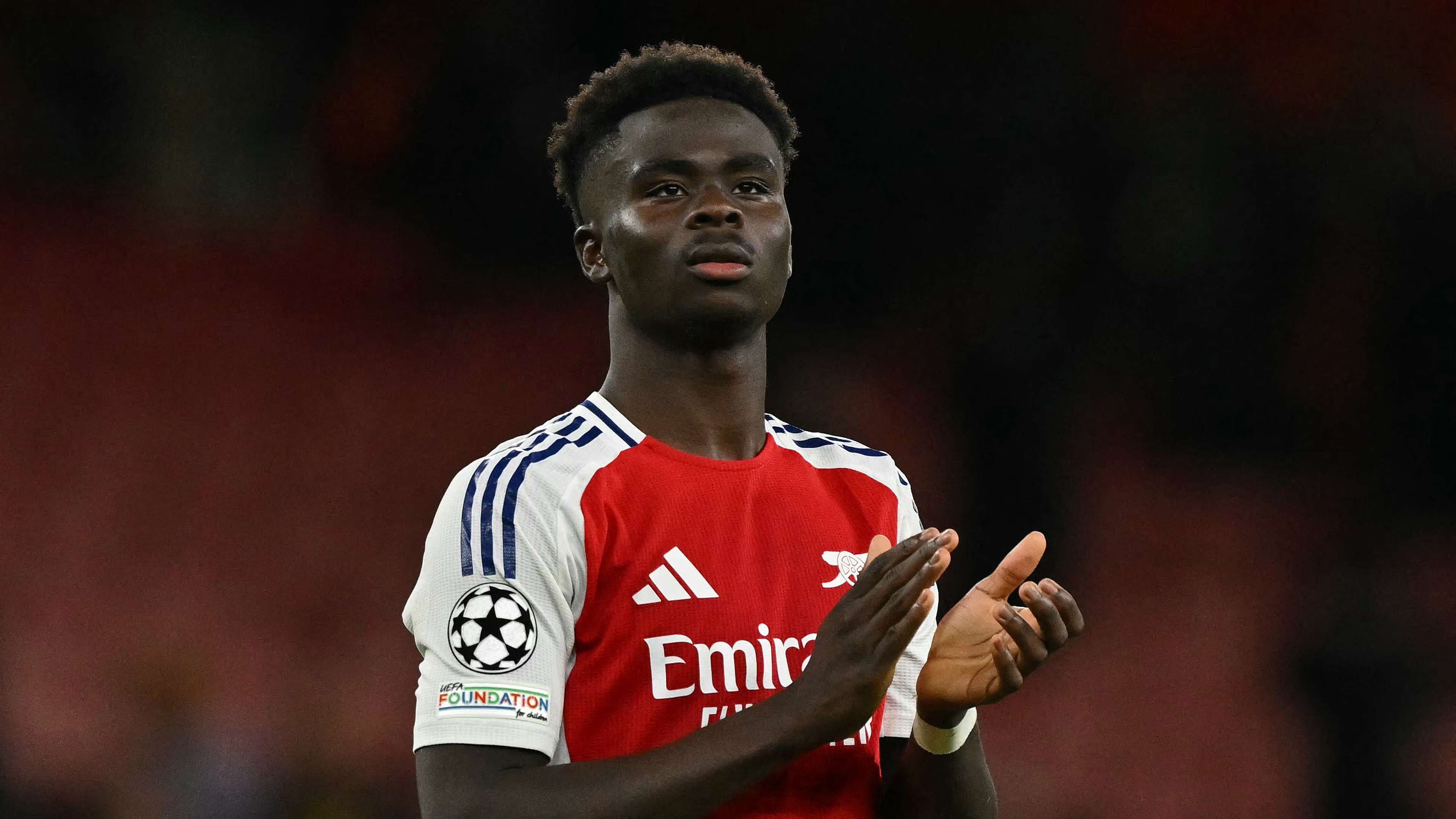 Bukayo Saka Arsenal 2024-25