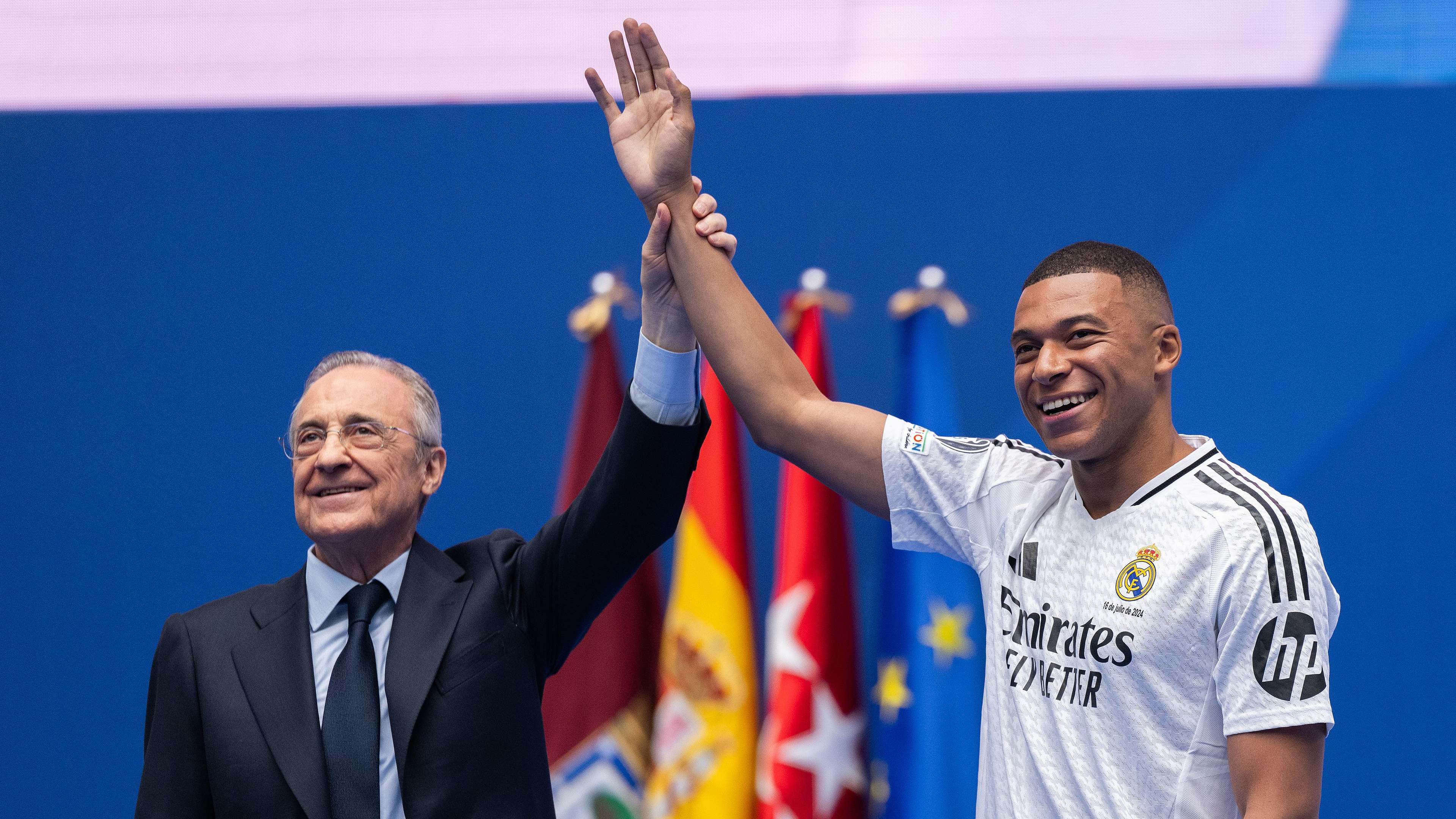 Real Madrid Unveils New Signing Kylian Mbappe