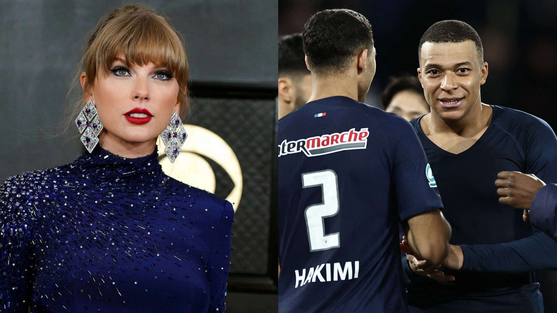 Taylor Swift Mbappe PSG