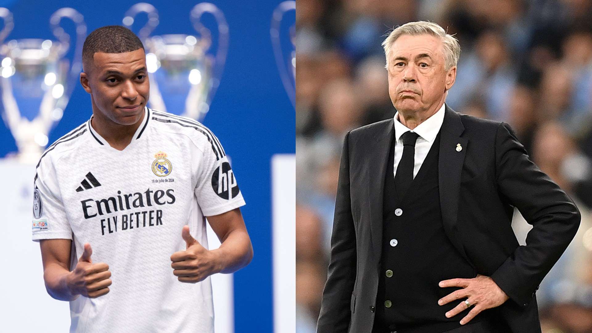 Kylian Mbappe Carlo Ancelotti Real Madrid