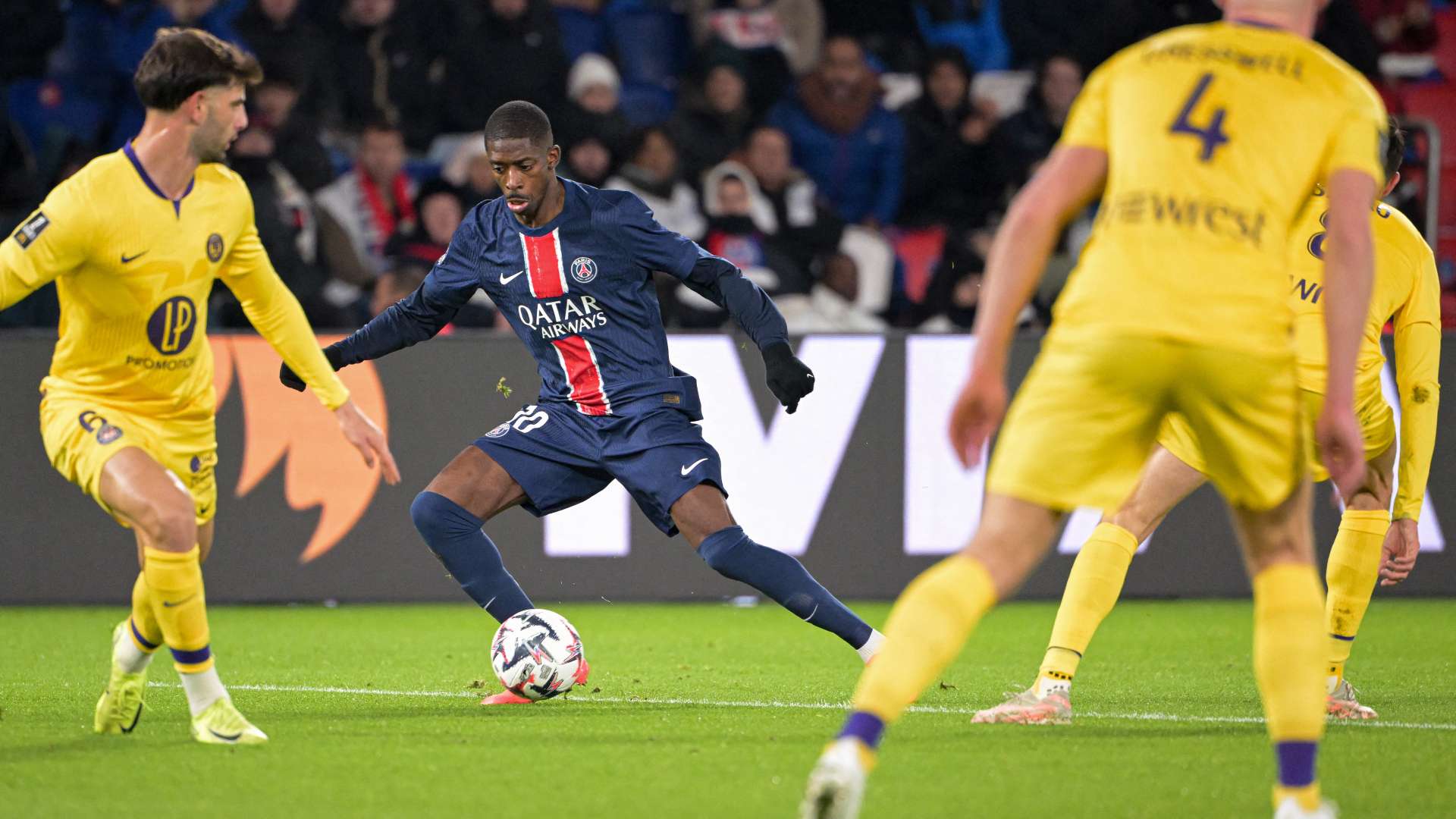 Ousmane Dembele PSG Toulouse Ligue 1