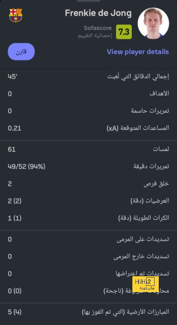 المباريات المؤجلة