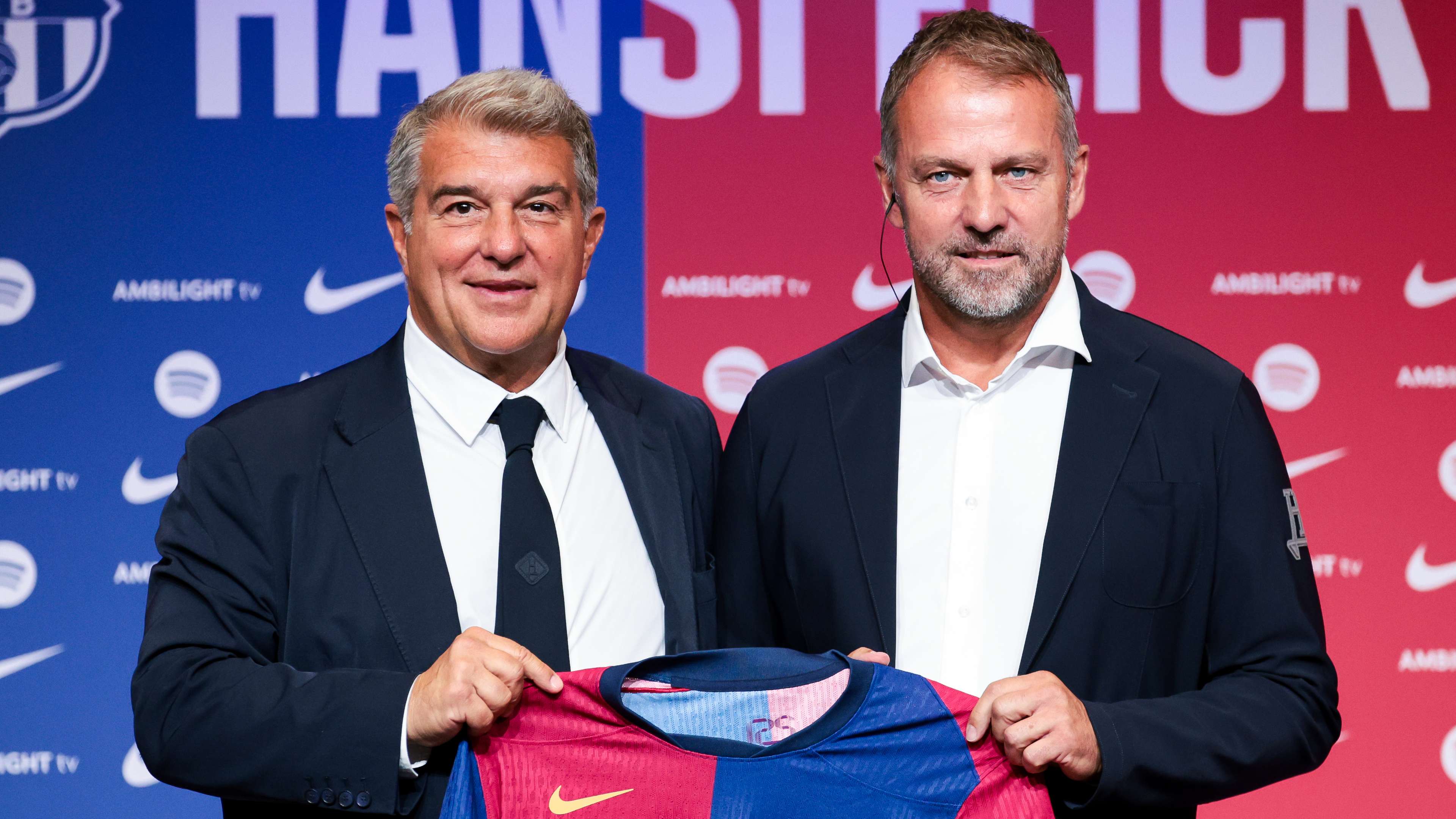 FC Barcelona Unveil New Head Coach Hansi Flick