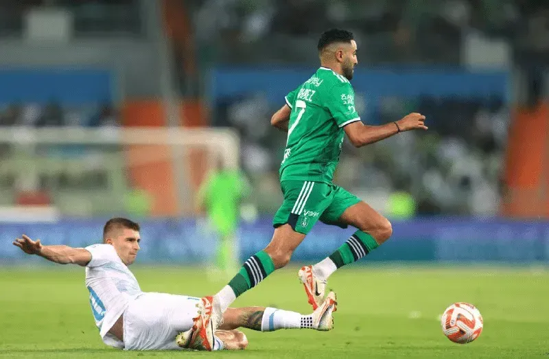 رياض محرز - الأهلي السعودي (المصدر:Gettyimages)