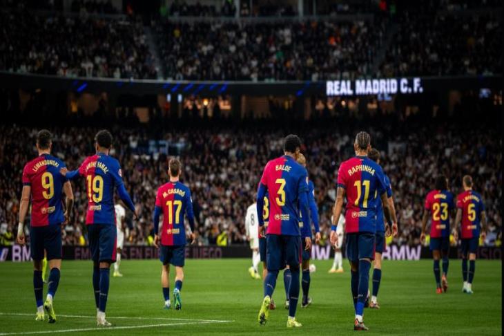 تقييم فريق برشلونة بعد 30 دقيقة ضد ريال مدريد 