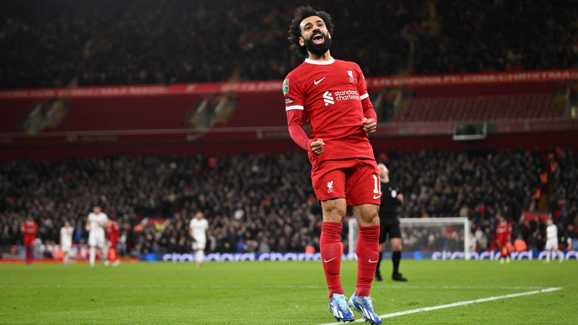 محمد صلاح على قمة لاعبي ليفربول 