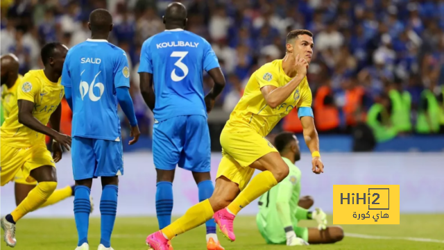 هجوم النصر أمام الهلال في الدوري السعودي 