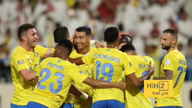 النصر بالقميص الأساسي أمام الأخدود 